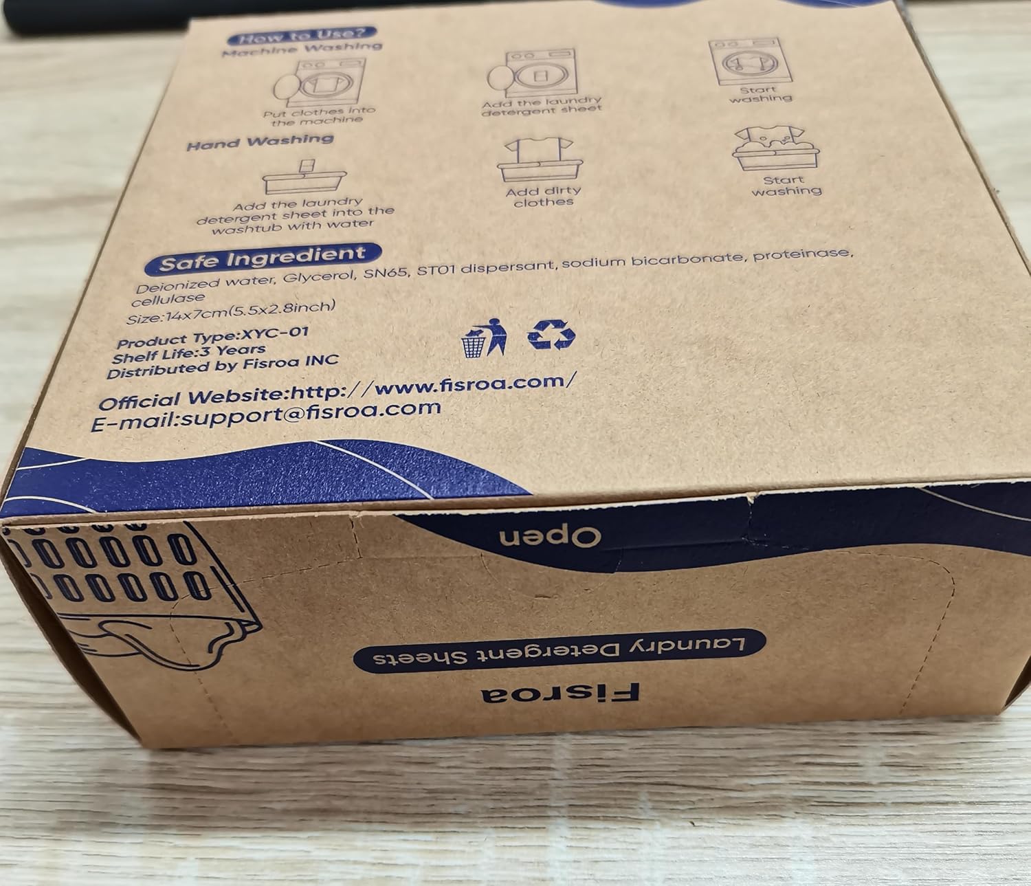 Laundry Sheets Detergent Lavender Soap Strips for Dorm Camping Home