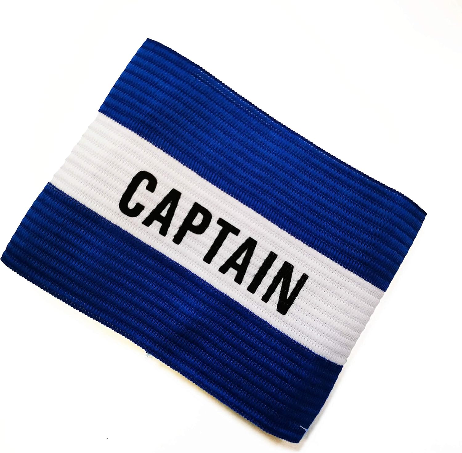 Fitness Health Football Band Soccer Captain's Armband Design Captain Band for Adult and Youth, 5 Colours Available for Multiple Sports, Elastic Arm Band for Captain