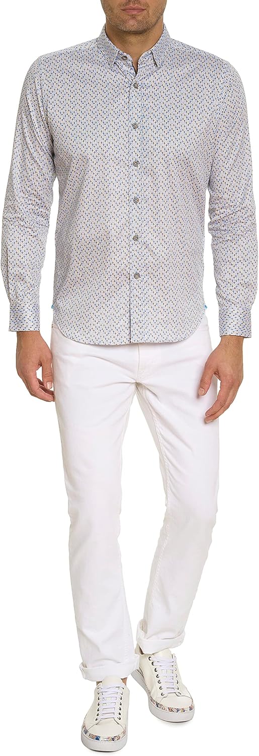 Robert Graham Men's Rockaway Long-Sleeve Woven Shirt