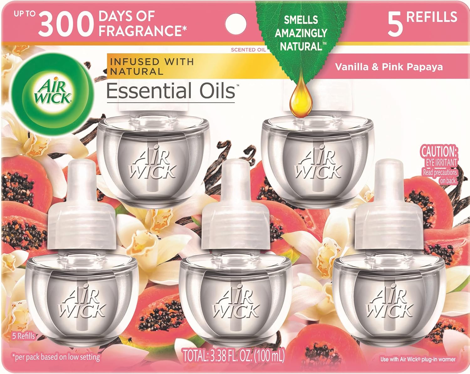Air Wick Scented Oils 0+5 Vanilla & Pink Papaya​