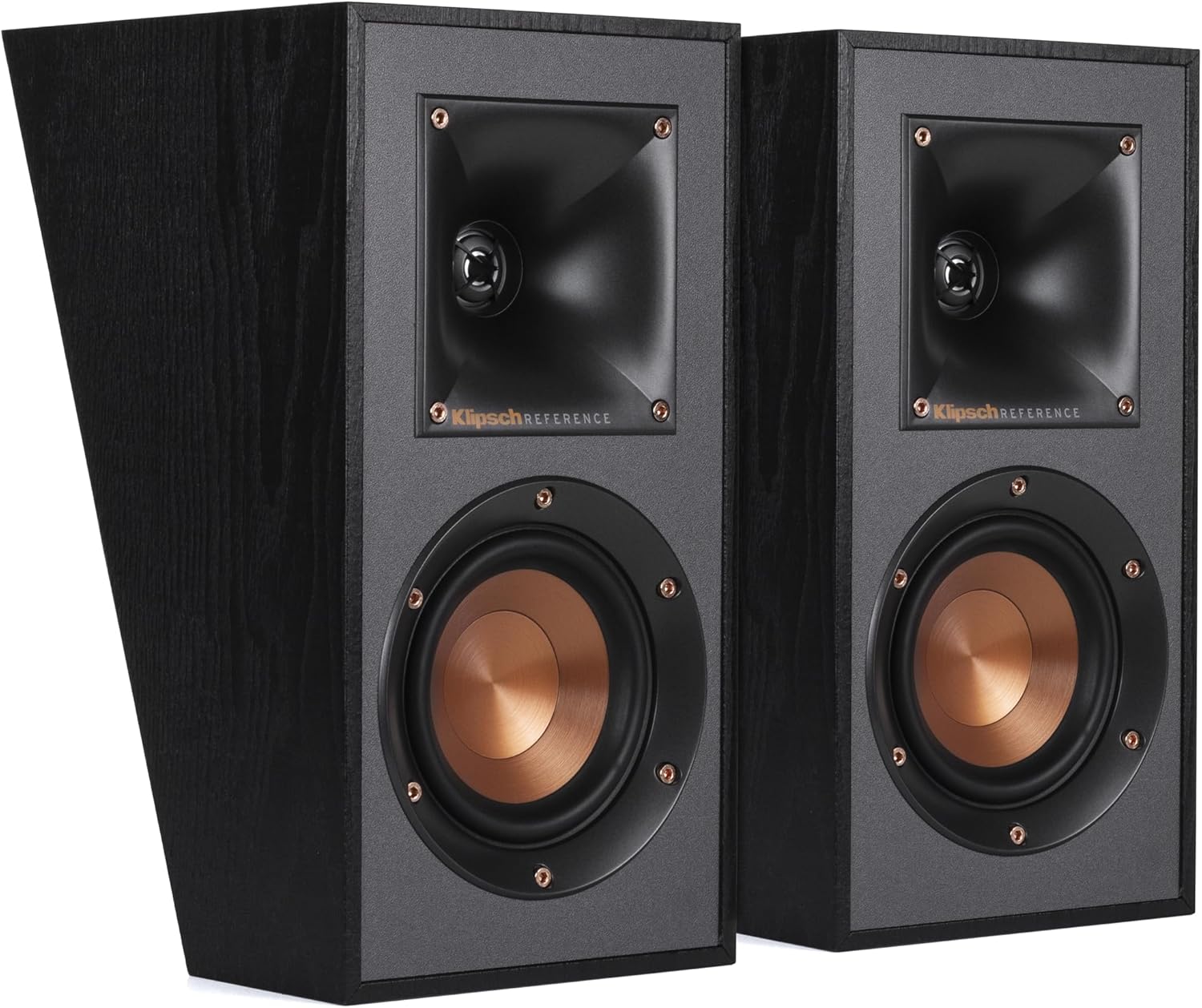 Klipsch R-41SA Speaker Set 50 W Black - Speaker Sets (50 W, Universal, Black, 100 W, MDF, 50 W)