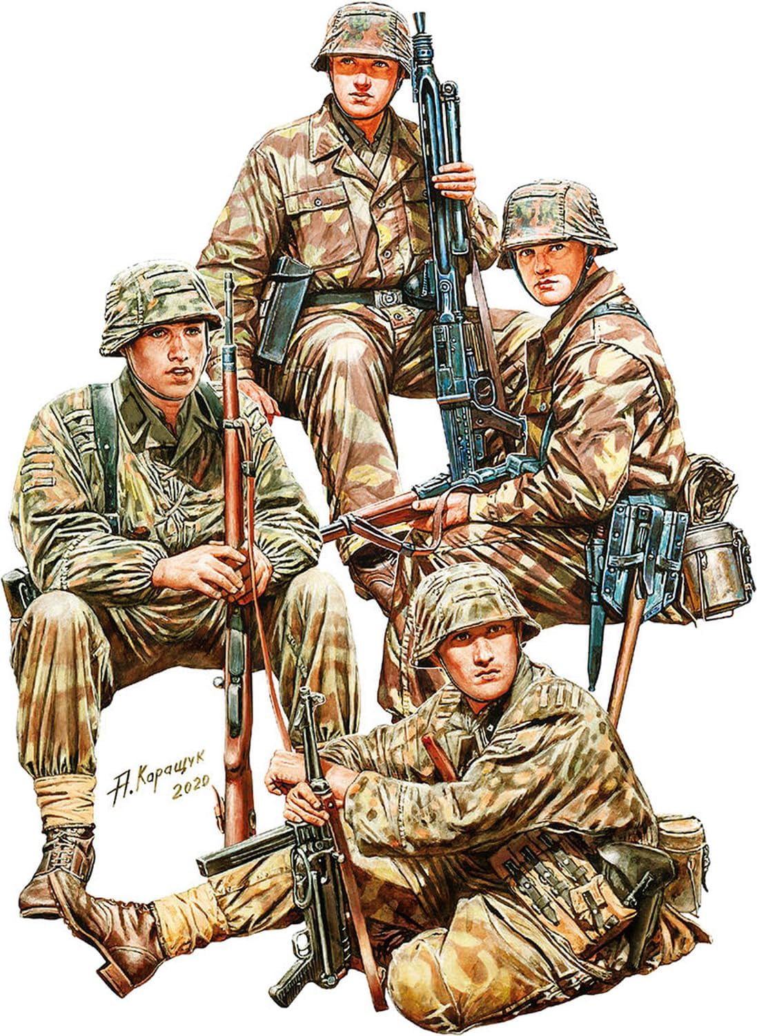 Miniart MIN53022 Scale Model kit, Molded Color, 1:35