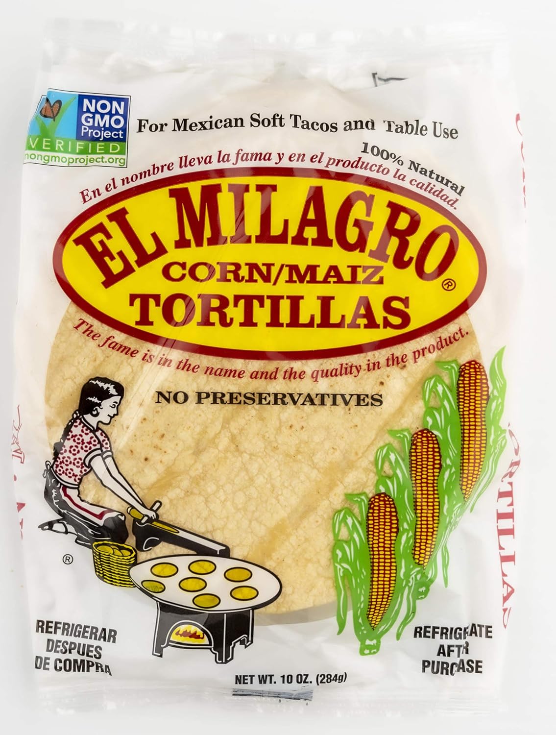 El Milagro Corn Tortillas (24 Packs) Tortillas de Maiz Chicago