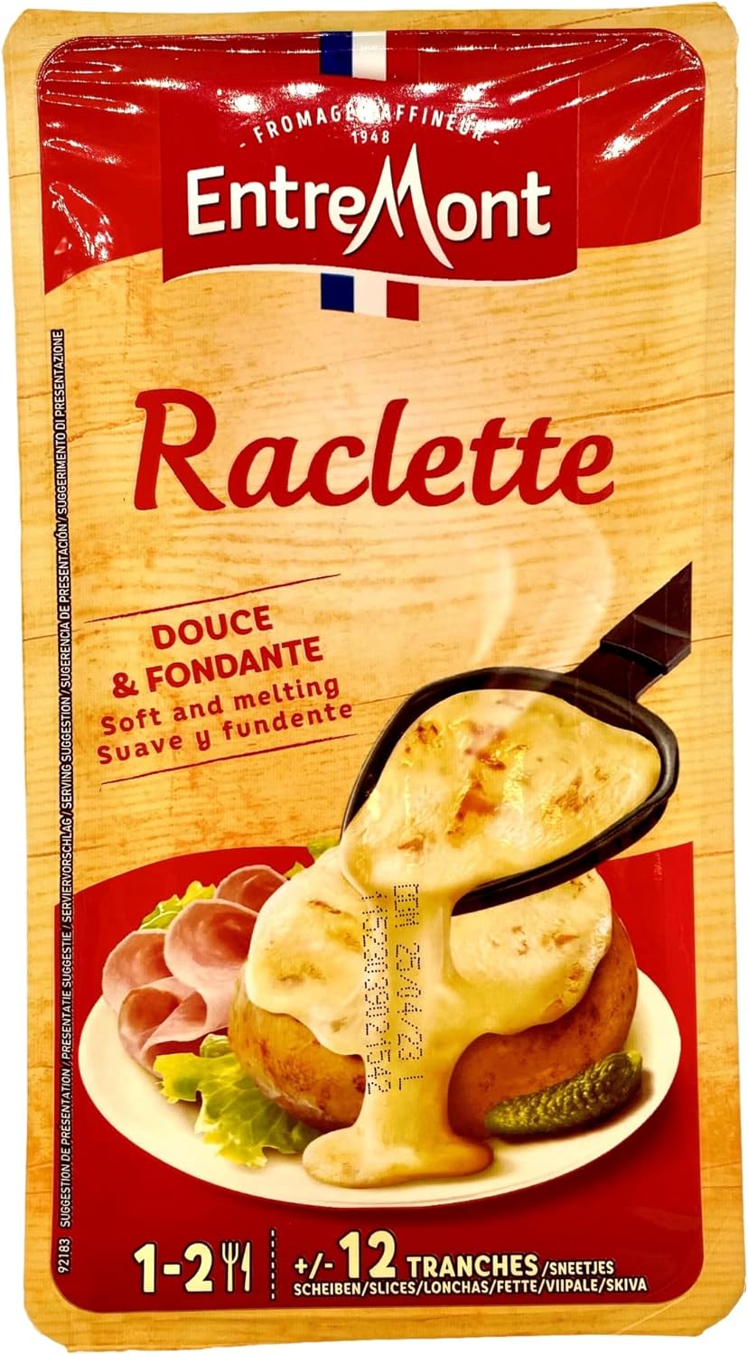 Sliced Raclette Ready to Use 250g Packs with 12 slices a pack from GREAT BRITISH TRADING LIMITED