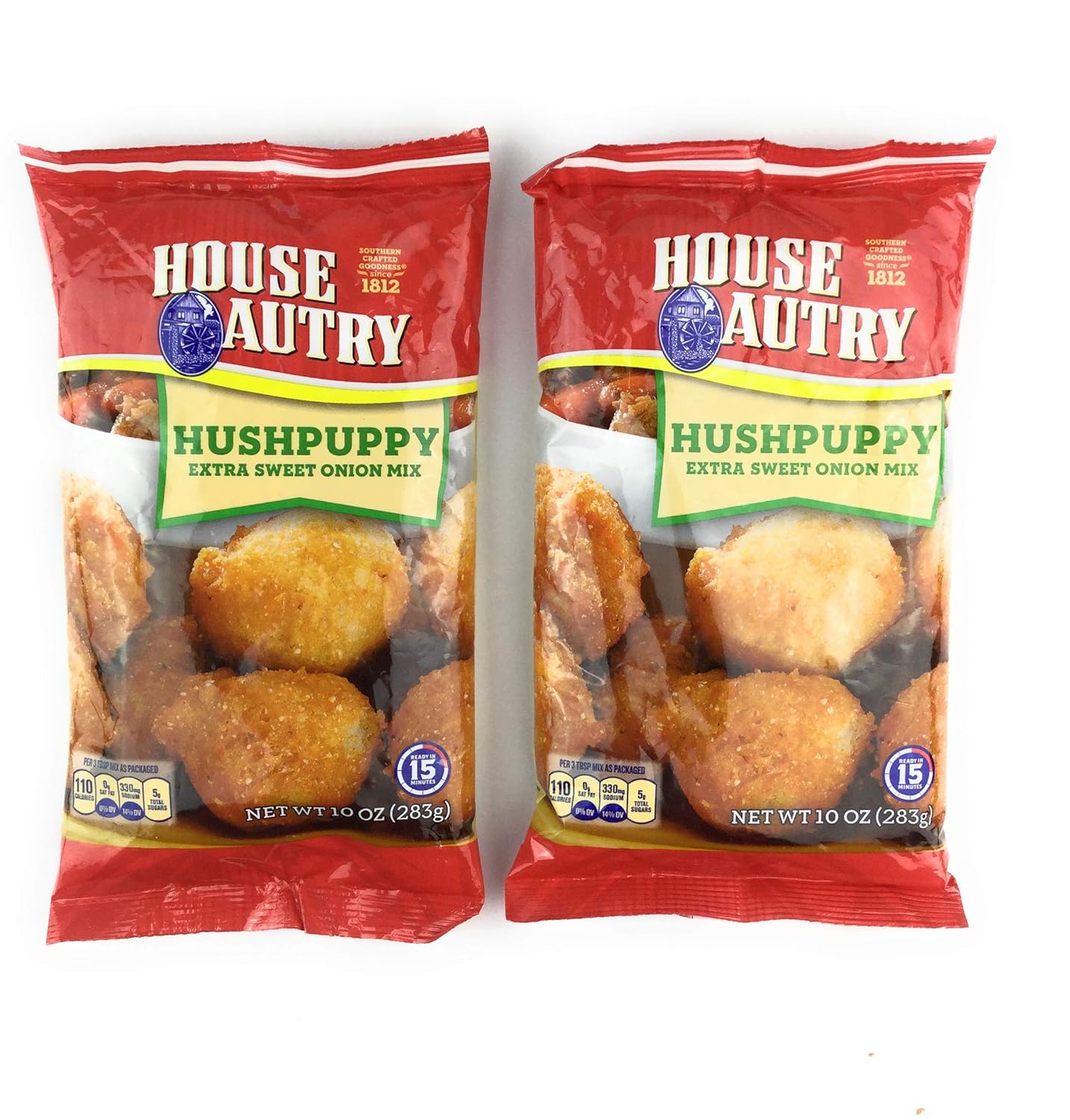 House Autry Extra Sweet Onion Hushpuppy Mix - 10 oz 2 Pack