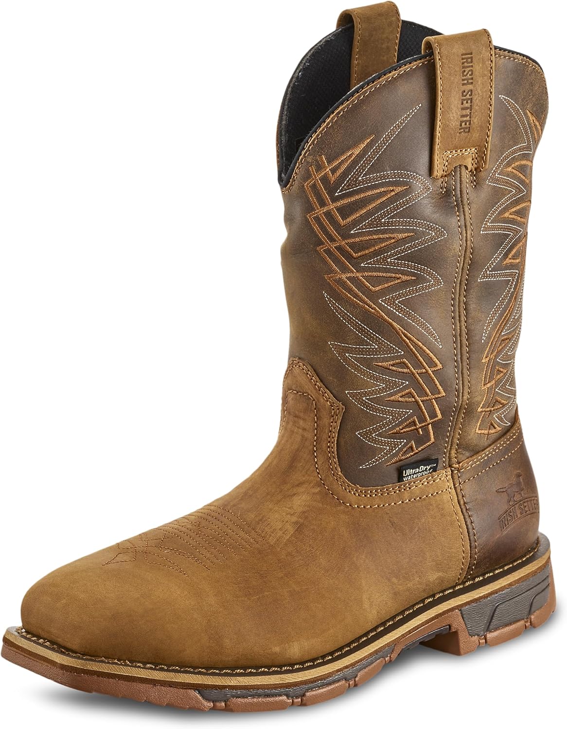 Irish Setter, Marshall, Men’s, 11", Waterproof, Steel Safety Toe, Pull-On Work Boot