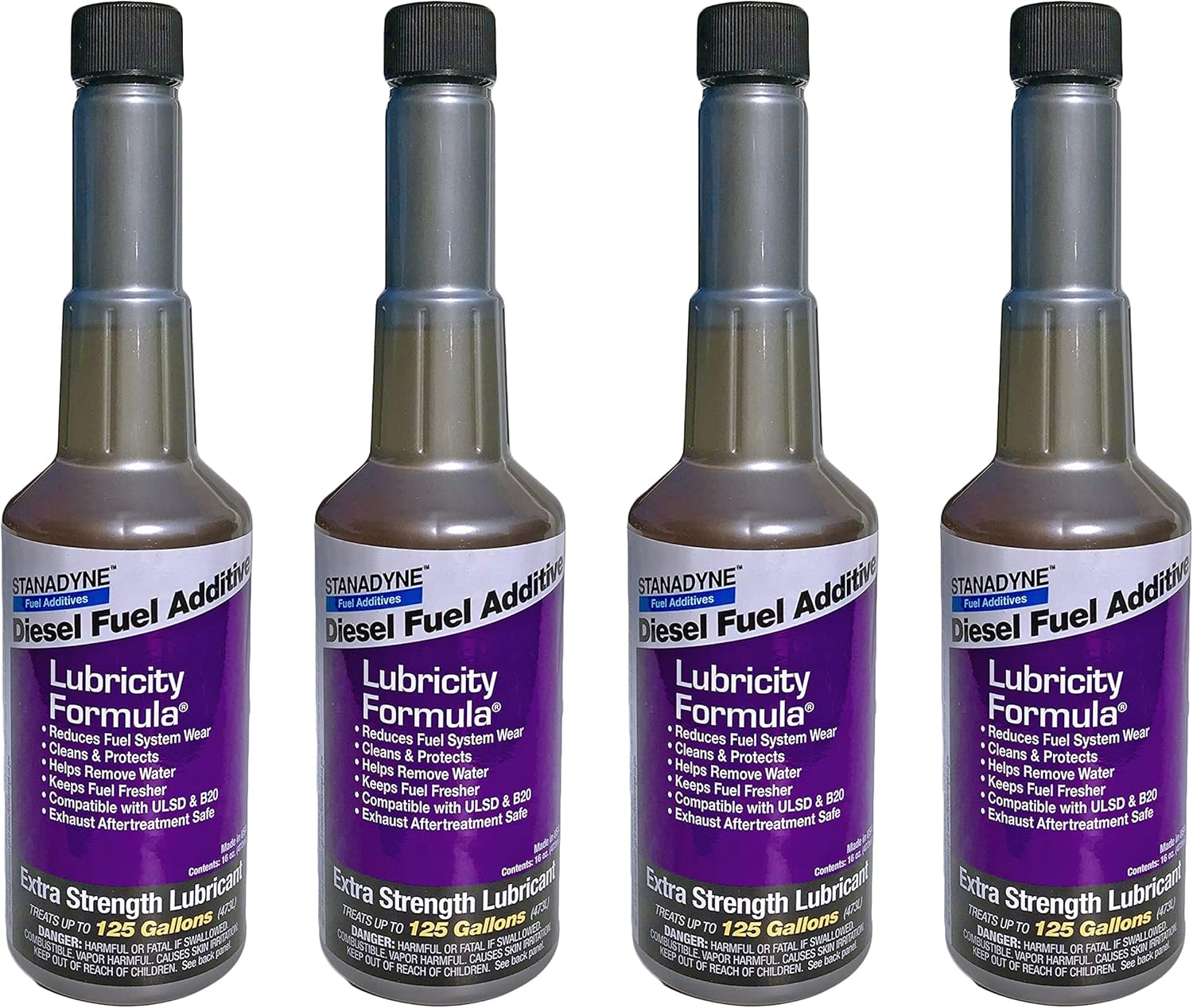 Stanadyne Lubricity Formula Pint Bottle | Pack of 4 Bottles (16 oz 38560