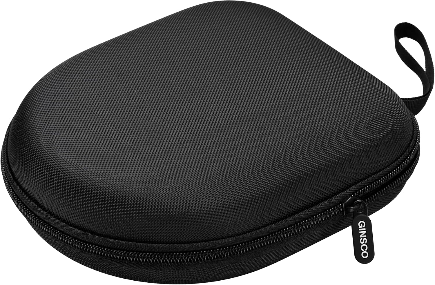 Ginsco Universal Headphone Case Compatible with JBL Tune 510BT 720BT, Sony WH-CH 720N/WH-CH520, Soundcore Q20i/Q30 BERIBES KVIDIO TOZO etc, 1680D Oxford Travel Carrying Hard Shell Case Black
