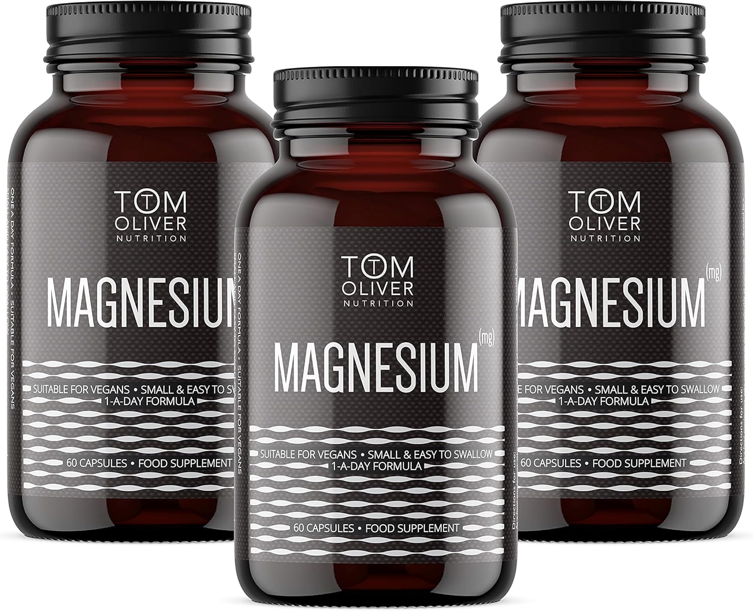 Tom Oliver Nutrition - Magnesium Taurate (60 Capsules) (3)