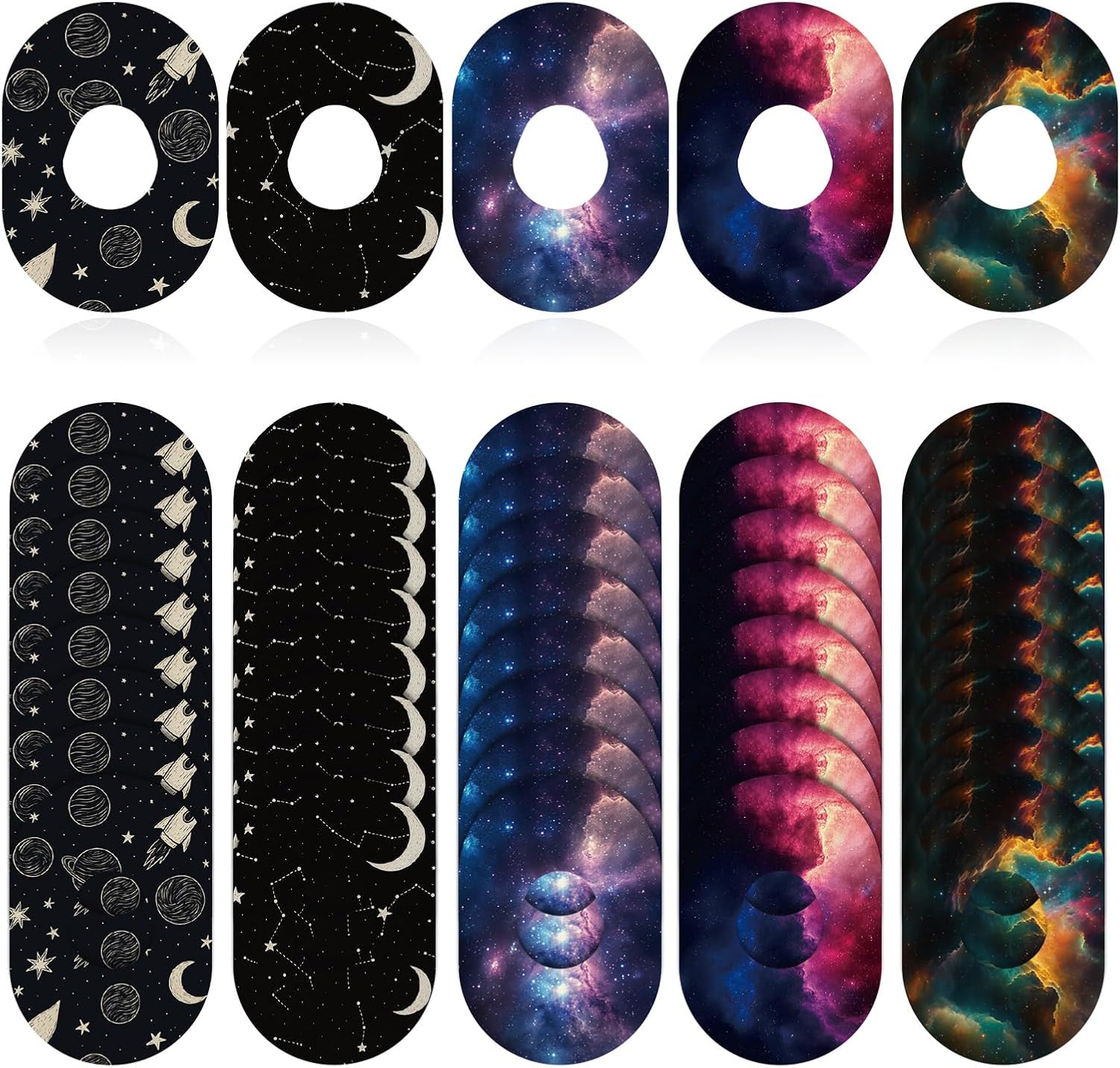 40pcs Sensor Covers for Dexcom G7, Non-Woven Fabric Adhesive Patches Waterproof Sweatproof Over Patches Compatible with Dexcom