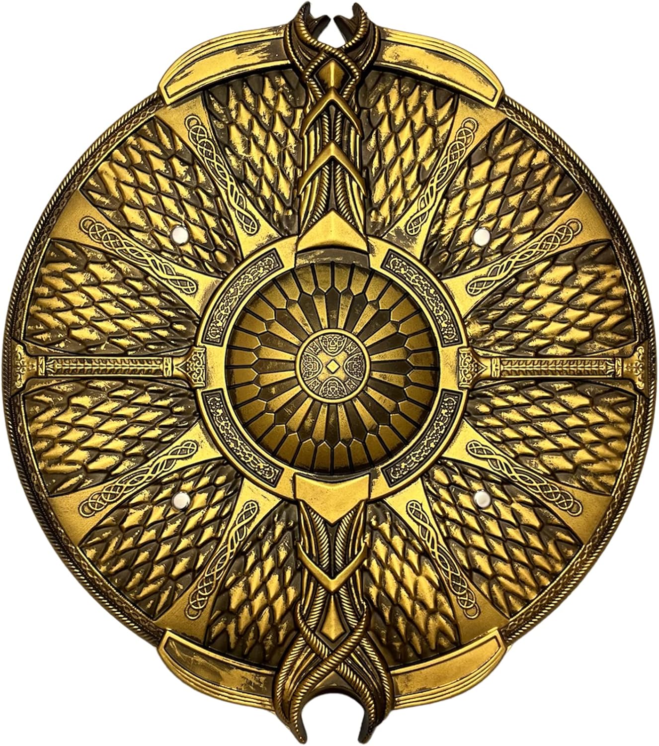 Fantasy Medieval God War Guardian Foam Shield for Video Game, Cosplay Costume Prop, LARP, Collection, Gift