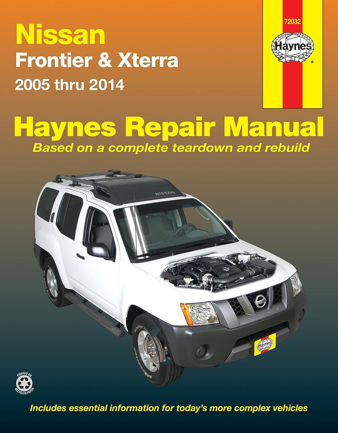 Nissan Frontier & Xterra 2005 thru 2014 Haynes Repair Manual