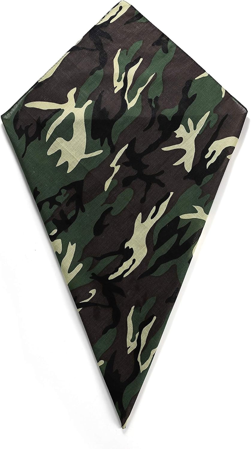 Paisley Bandana Head Scarf Headbands Handkerchief Cowboy Cotton Bib Party Face Covering Headwear For Motorcycling Mens Womens Unisex