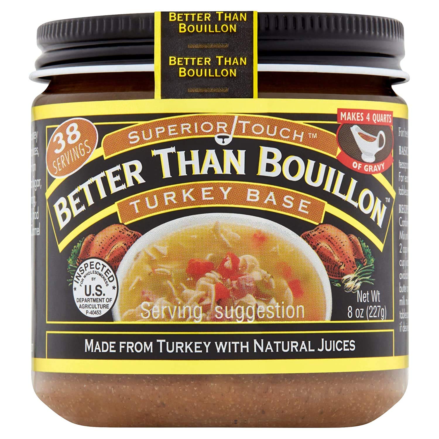 Better Than Bouillon Superior Touch Turkey Base 8oz