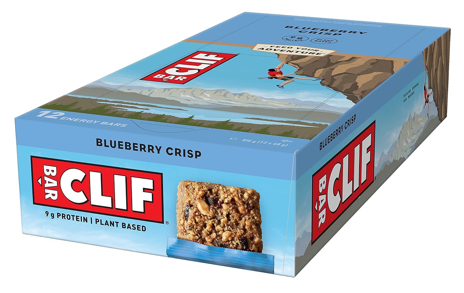 Clif Bars Blueberry Crisp Clif Bar (12x2.4oz)