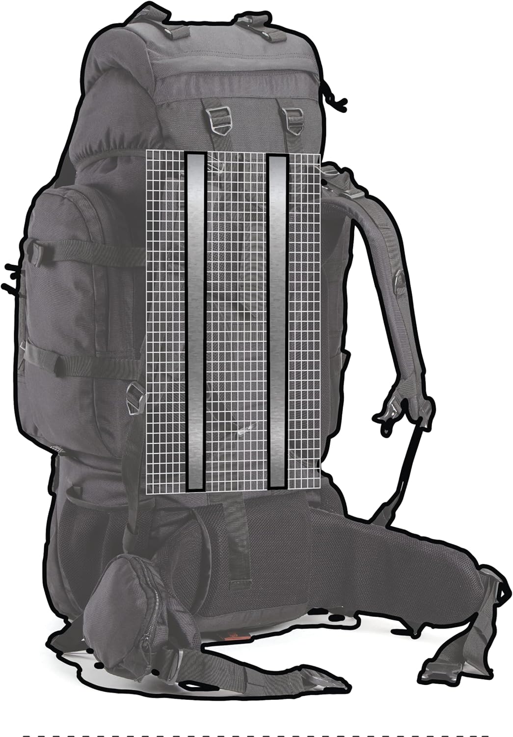 Tripole Colonel 95 Litres Rucksack + Detachable Day Pack