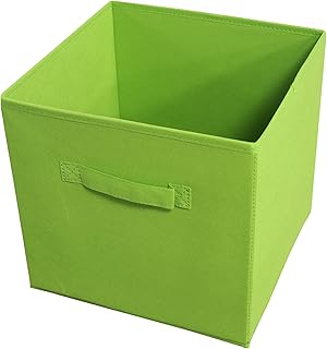 Achim Home Furnishings Collapsible Storage Bins, Set of 4, Green