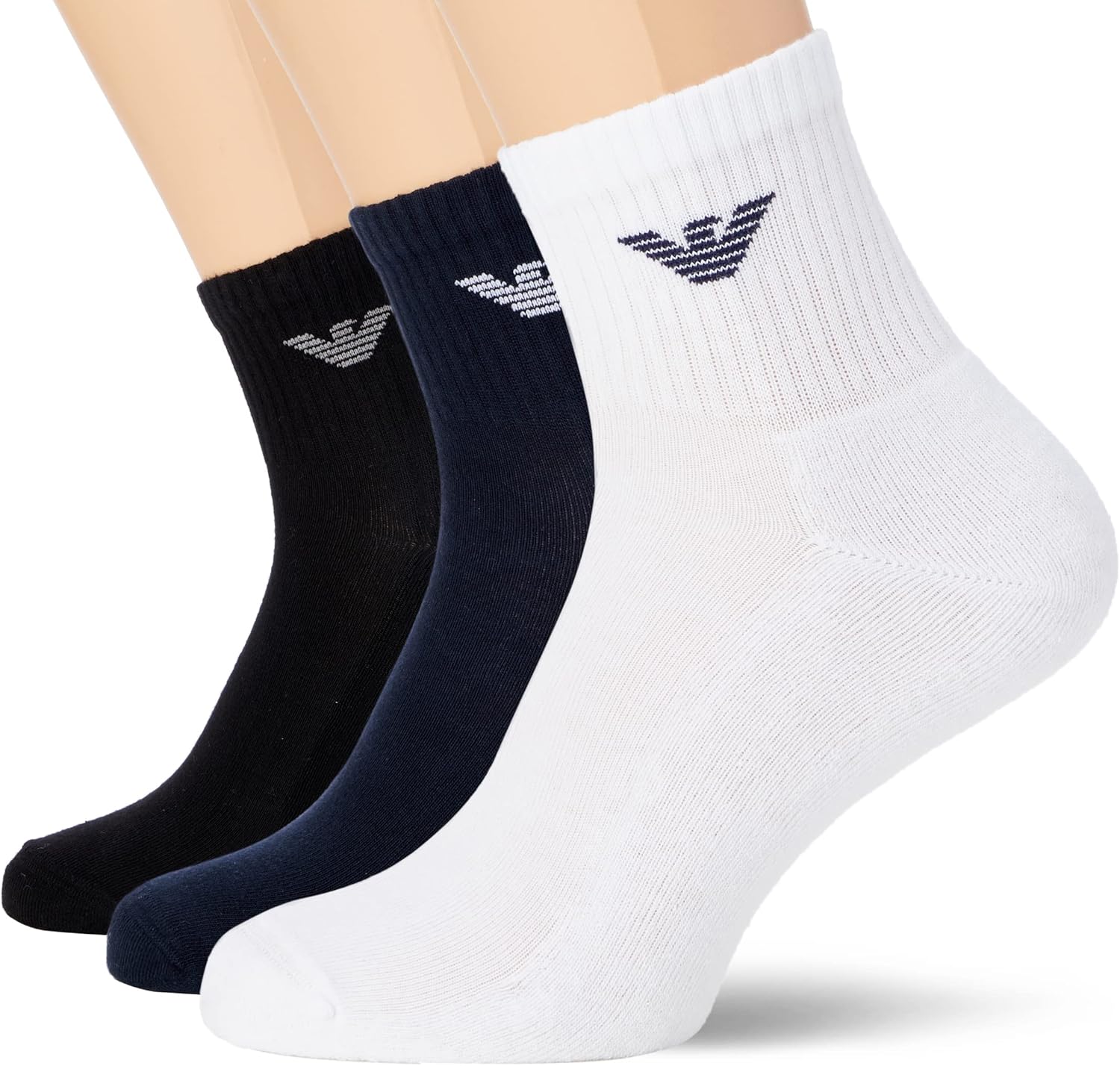 Emporio Armani Underwear Herren 3-Pack Short Socks