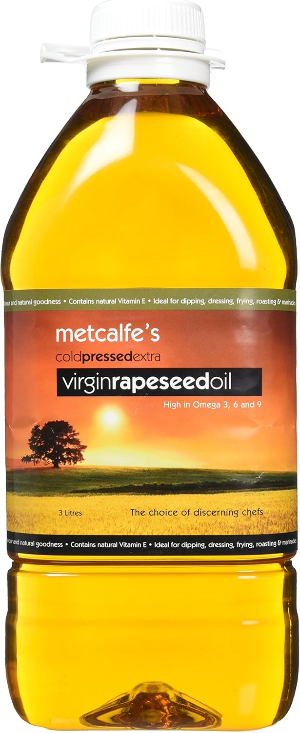 Oil of Aldborough Extra Virgin Cold Pressed Rapeseed Oil 3 Litre