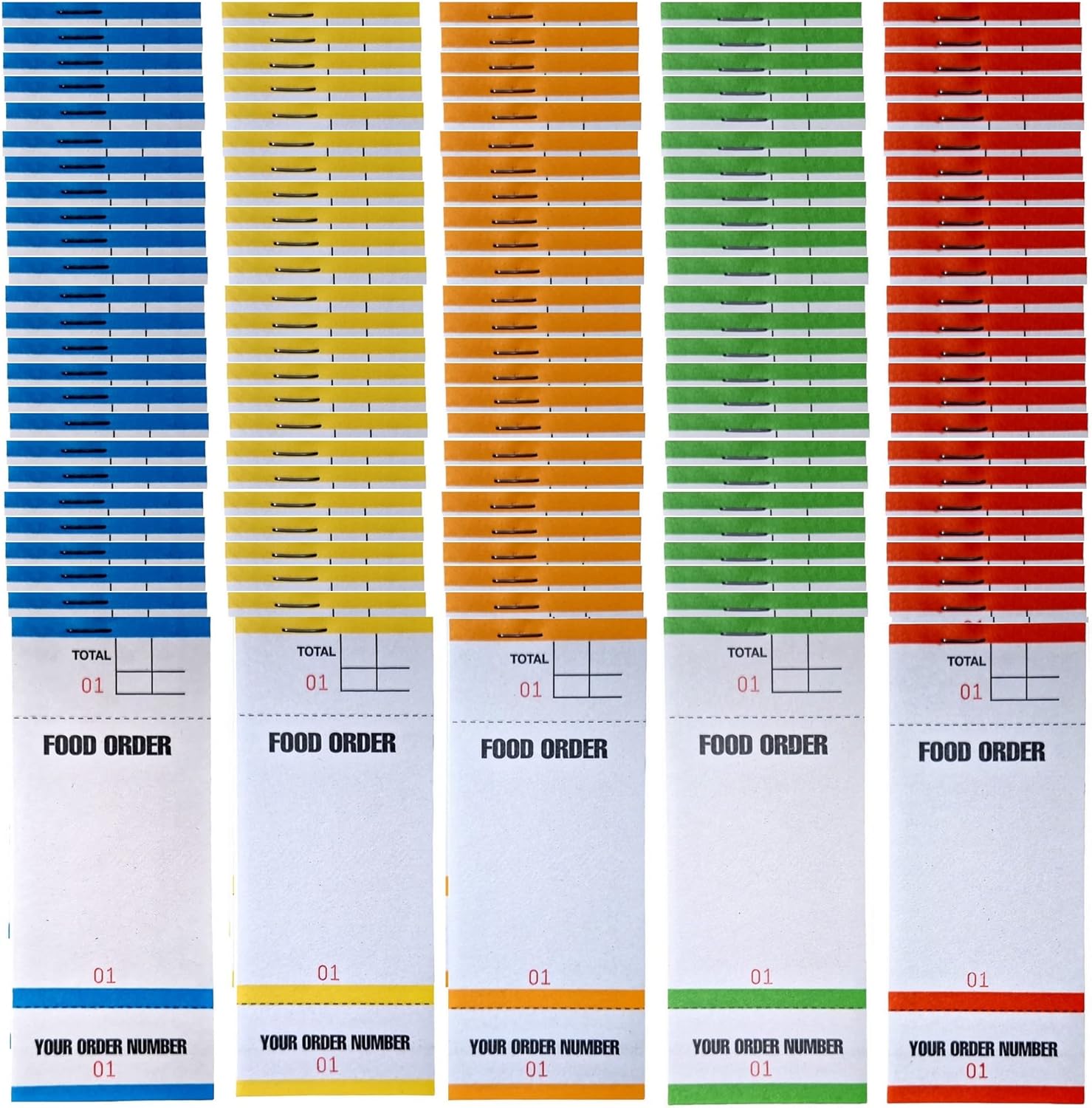 Food Order Pads 100 to A Book Restaurant Takeaway BF84 (100)