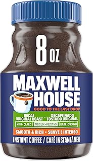 Maxwell House The Original Roast Decaf Instant Coffee (8 oz Jar)