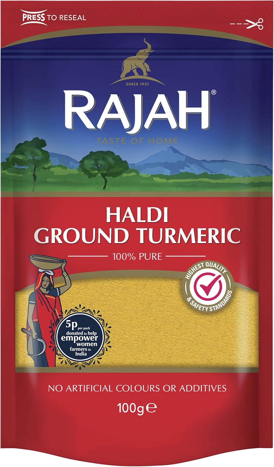 Rajah Haldi, 100g