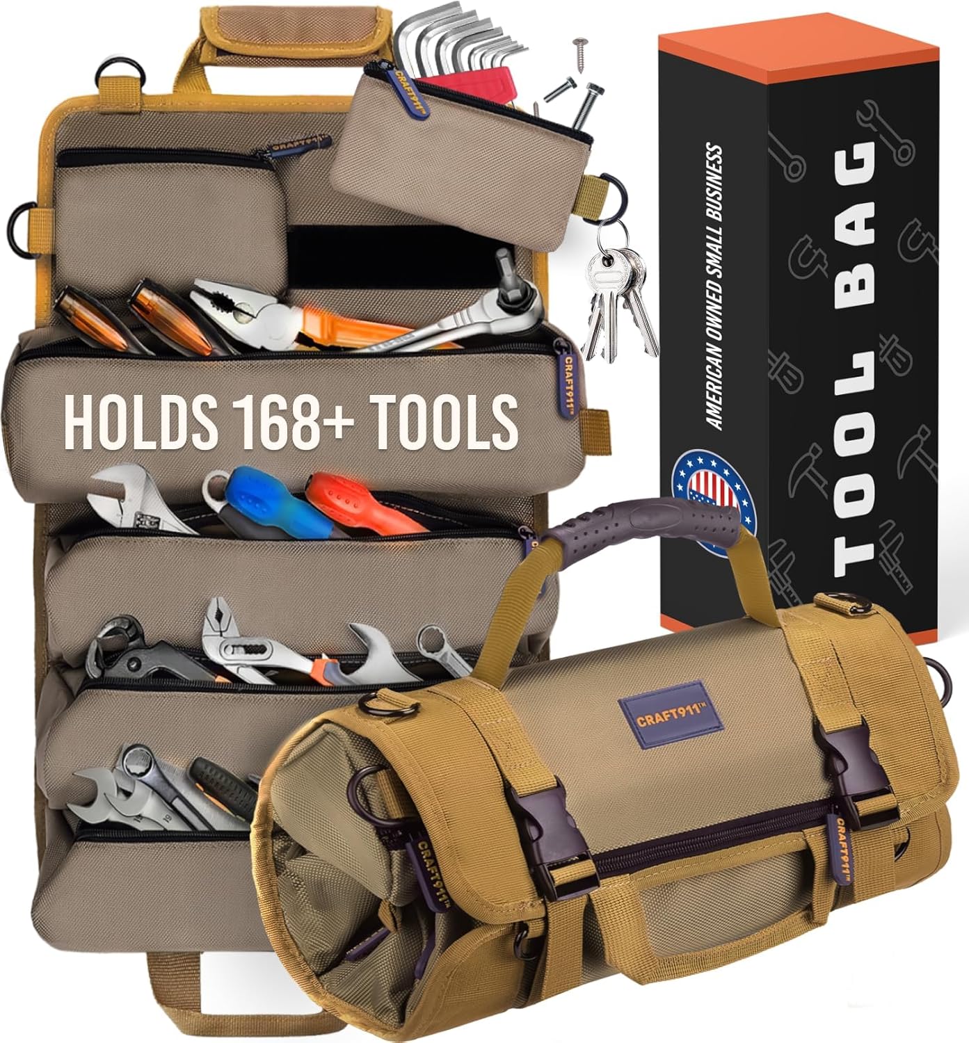 Tool Roll Up Bag V3