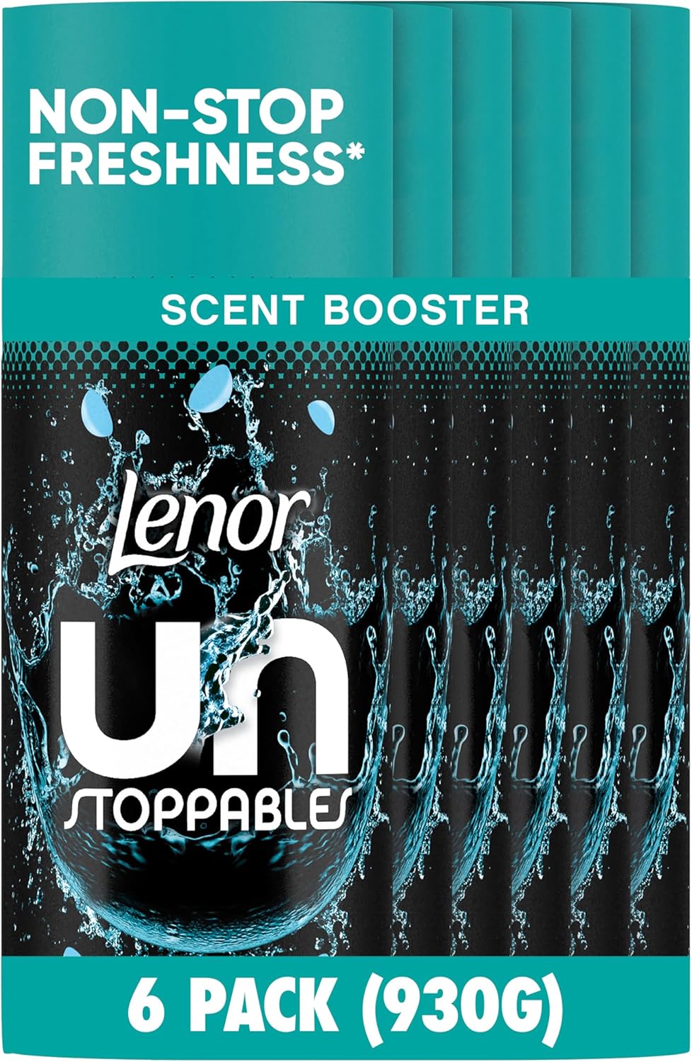 Lenor Unstoppables Fresh, 6 Packs x 155g - Scent Booster, Freshness That Lasts From Wash to Wash