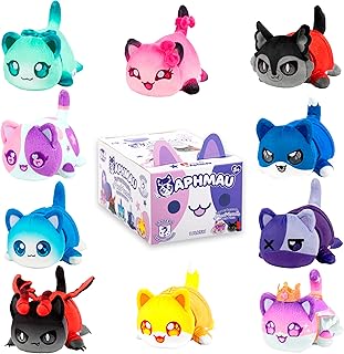 Aphmau 6” MeeMeow Mystery Plush – Series 6; YouTube Gaming Channel, Blind Box, 1 of 10 Possible, Friends MeeMeows, Official Merch