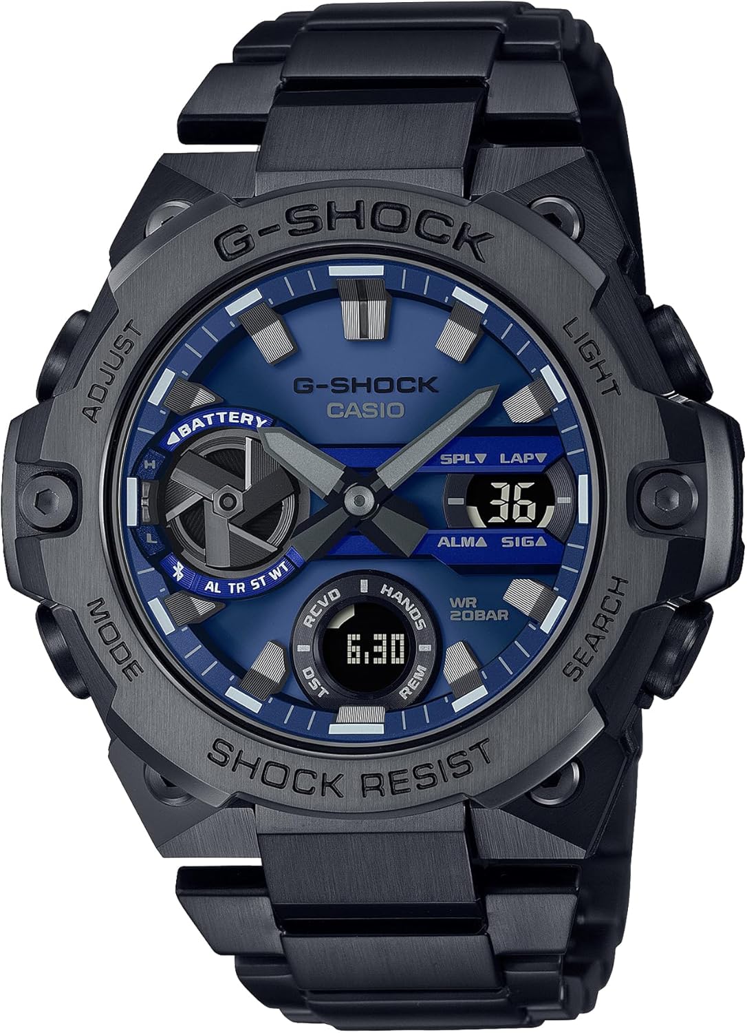 Casio G-Shock GST-B400BD-1A2JF G-Steel Bluetooth Solar men Watch