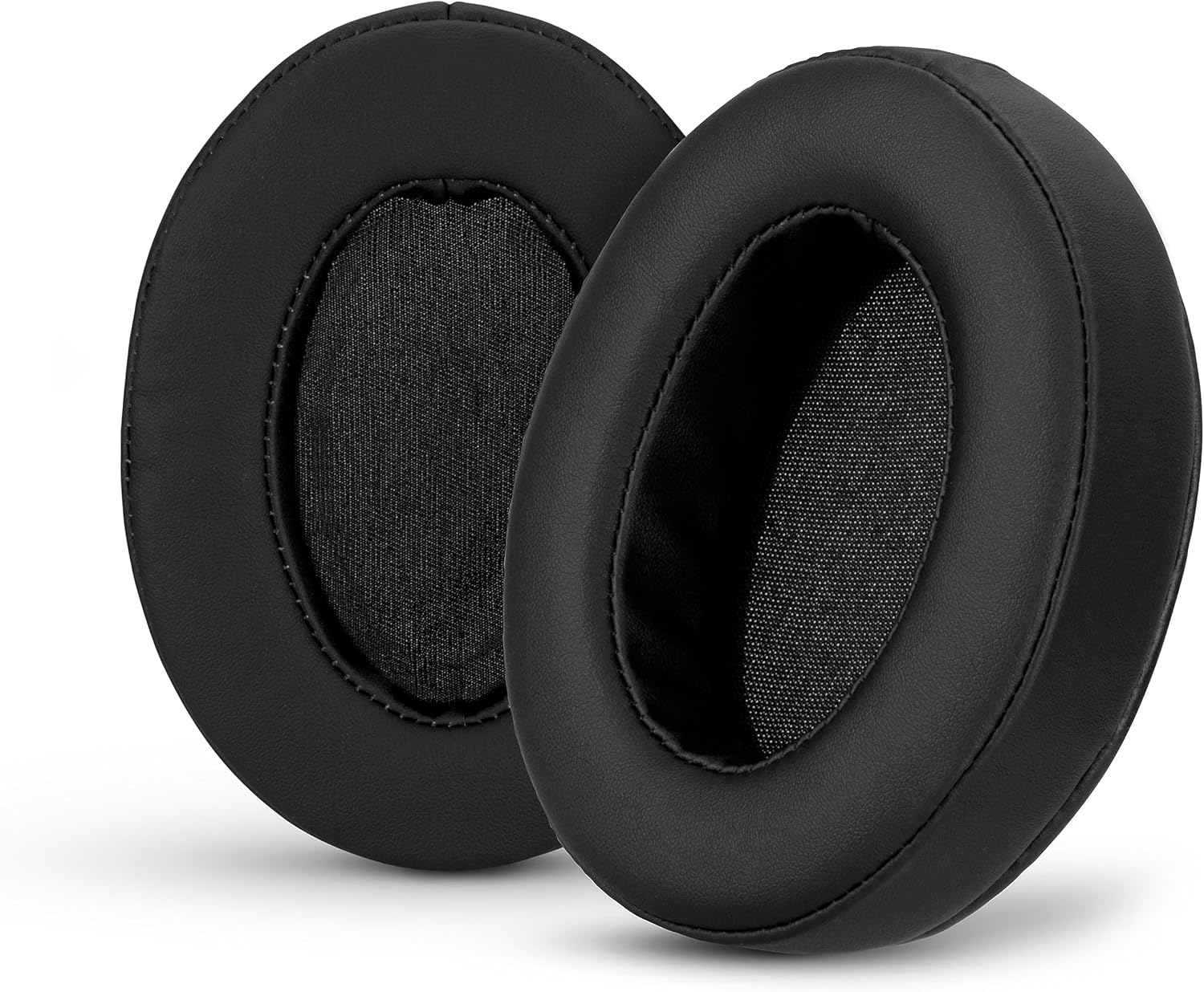 Brainwavz Replacement Earpads for ATH M50X, M50BT, Steelseries Arctis, Pro Wireless & Stealth 600, HyperX Cloud, AKG, SHURE, Philips & Many More Headphones, Memory Foam Ear Pad Cushions, Black Oval