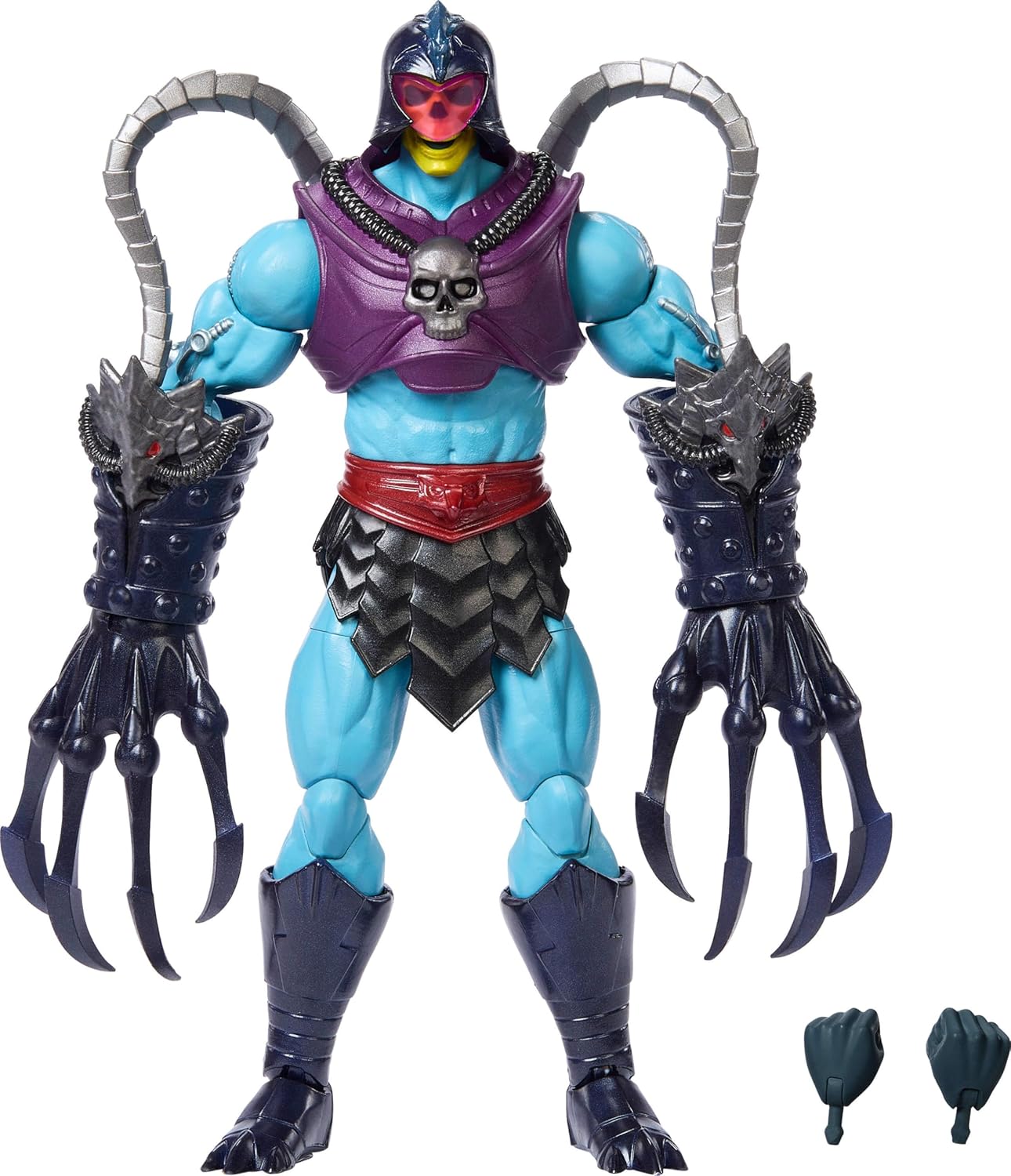 Masters of the Universe Masterverse Terror Claws Skeletor, Action Figure, 30 Articulations, 7-inch Motu Toy, Deluxe Design & Oversized Attack Hands