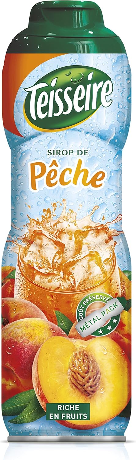 Teisseire peach syrup 60cl