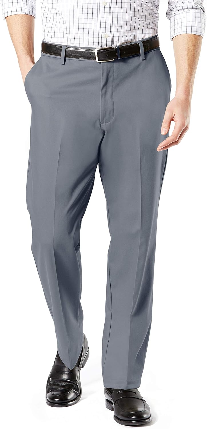 Dockers Men's Classic Fit Signature Khaki Lux Cotton Stretch Pants