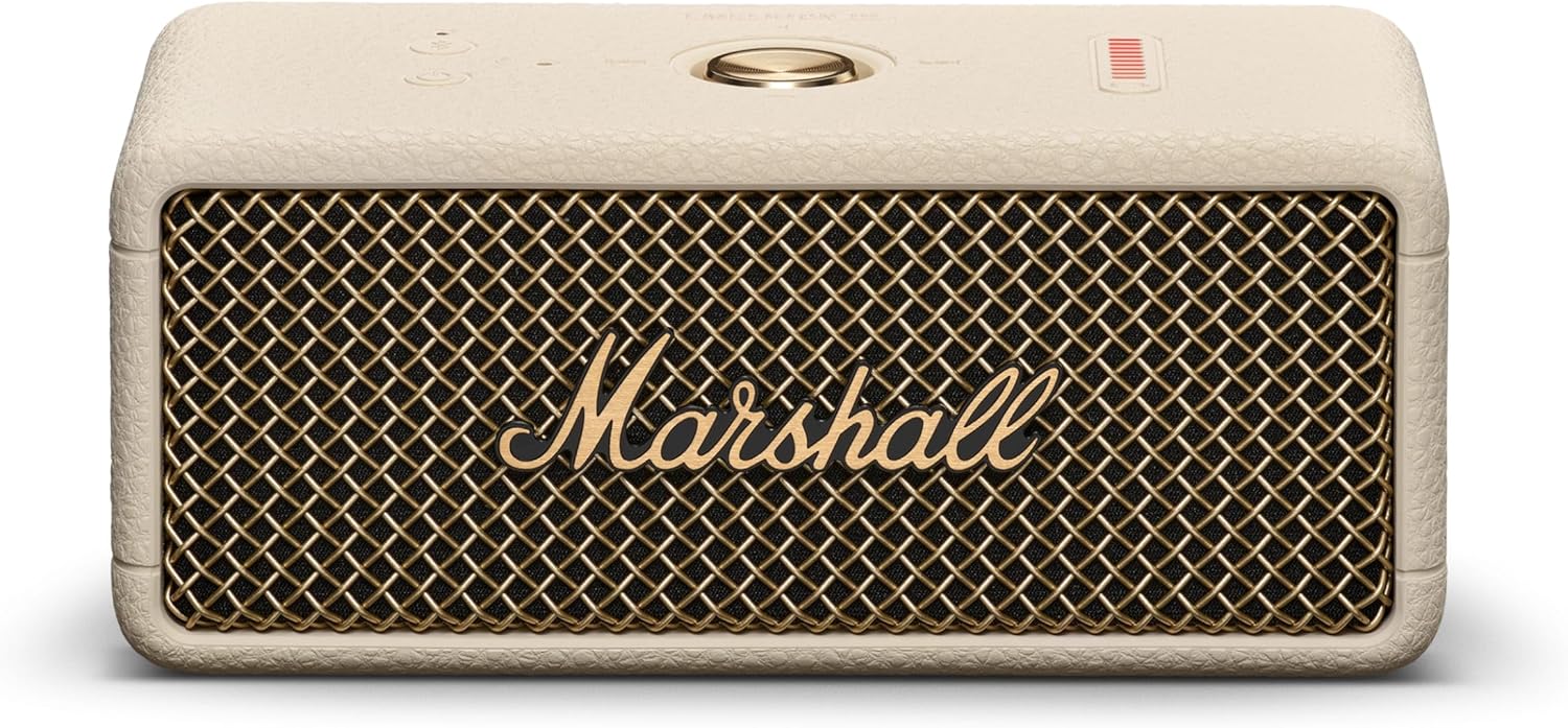 Marshall Emberton III Portable Bluetooth Speaker - Cream