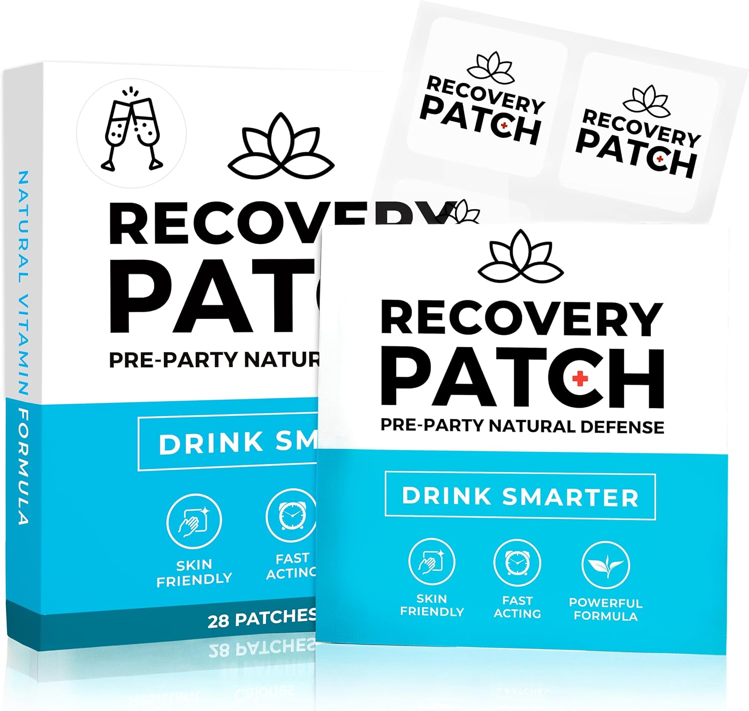 Recovery Patches 28 Pack - Wake Up Refreshed & Energized