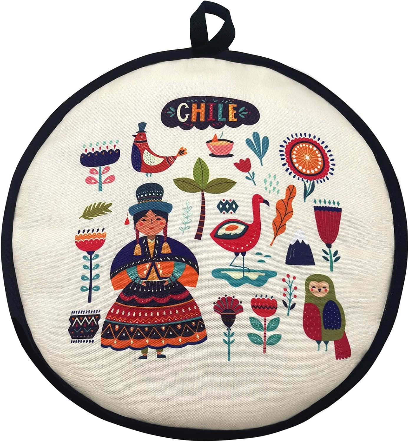 Large Tortilla Warmers, Premium Insulated Fabric Pouch Keeps Tacos, Naan, Pizza & Flour Tortillas Cozily Warm