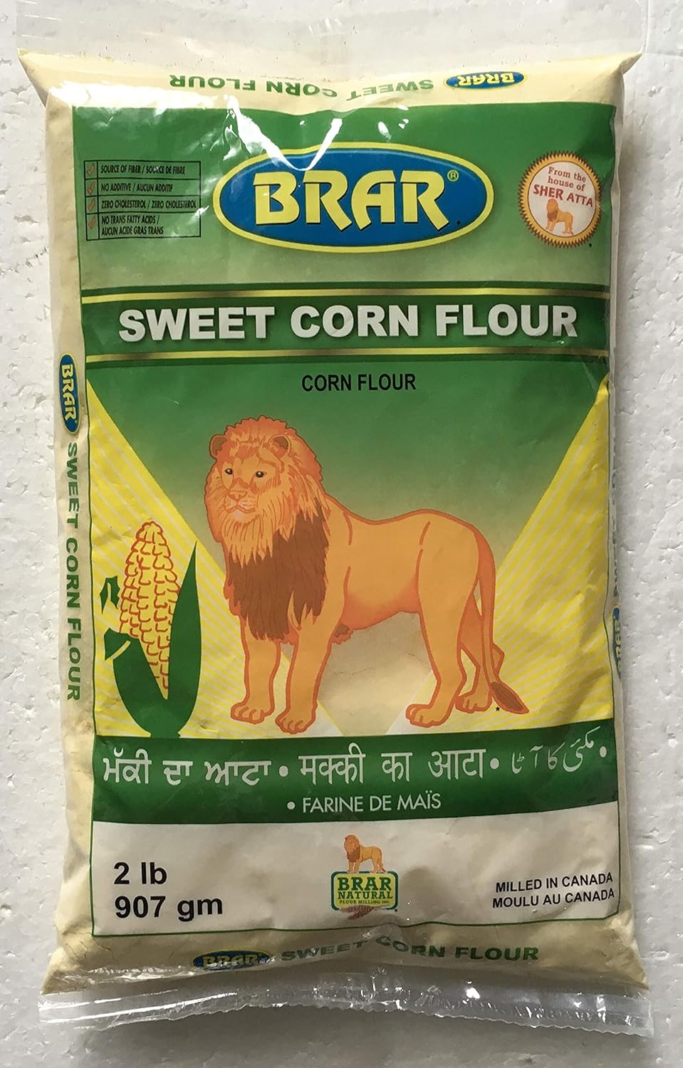 Brar Sweet Corn Flour (Makki ka Atta-) - 2 Pound