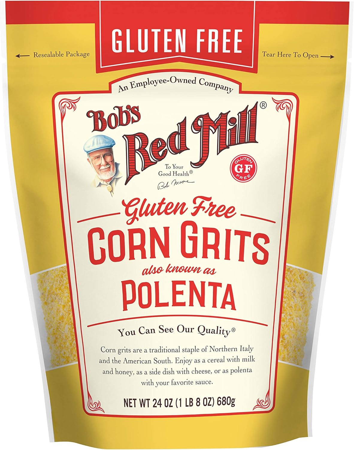Bob's Red Mill, Corn Grits, 680g