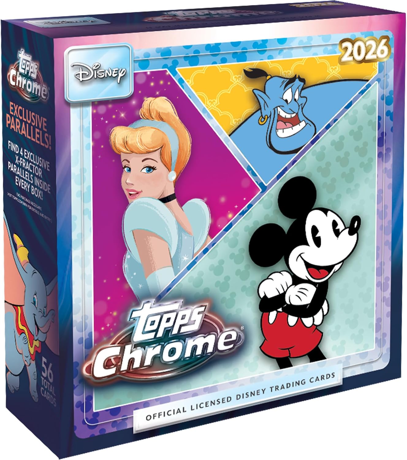 2026 Topps Chrome Disney - Factory Sealed - Mega Box