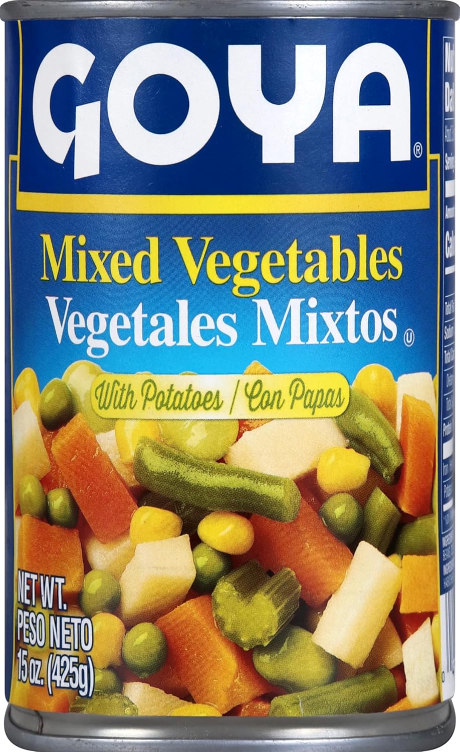 Goya Mixed Vegetables, 14.9 Ounce (Pack of 6)