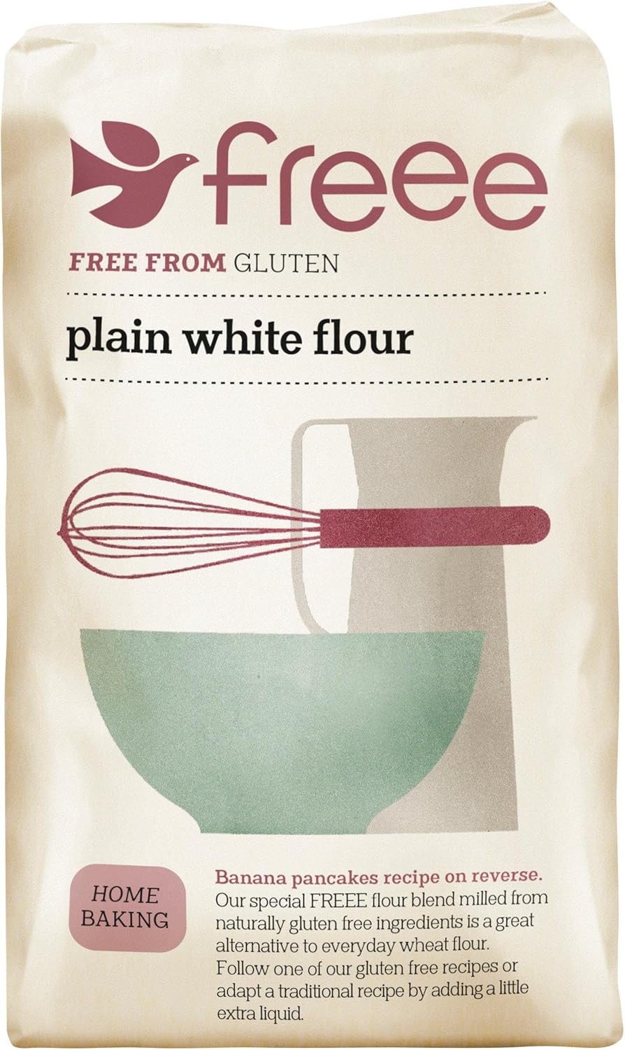 Gluten Free Plain White Flour 1kg | A blend of naturally gluten free flours | Free from Gluten | Kosher