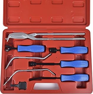MAKOTOOLS Aain MKT30 Professional Drum Brake Tool Set with Spring Removal Tool, Brake Retaining Spring Tool, Brake Spring Pliers, 8pcs