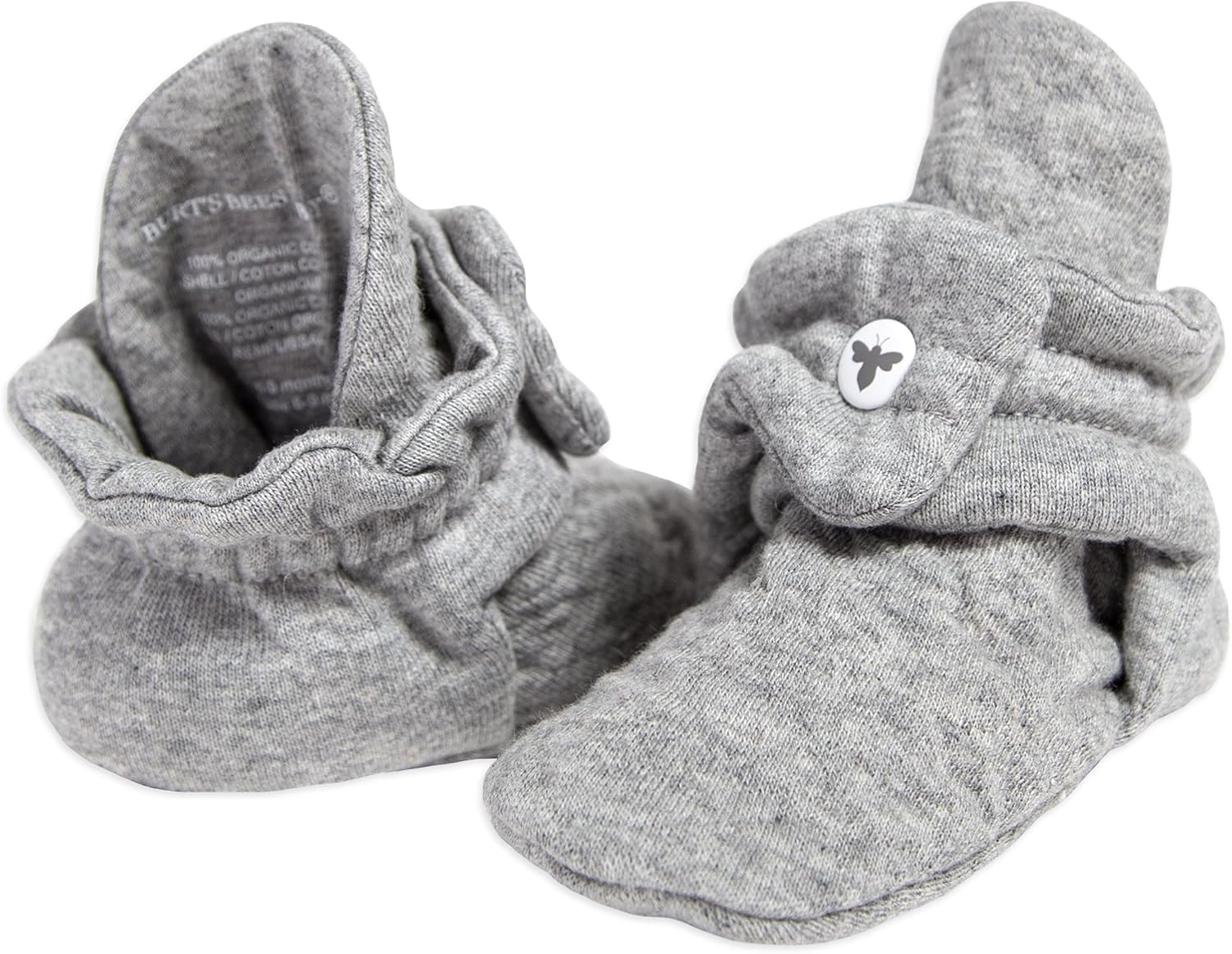Burt's Bees Baby Newborn Essentials Unisex Organic Cotton Booties