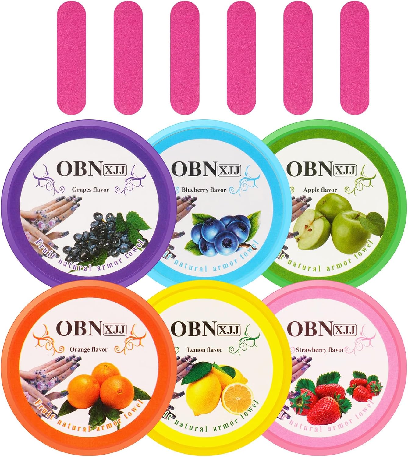 LOPHE 150 Pcs Nail Polish Remover Pads, Instant Removal Cotton Gel Nail Wipes with Fragrance