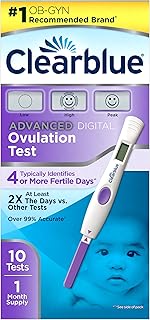 Clearblue Advanced Digital Ovulation Test, 10 Ovulation Tests