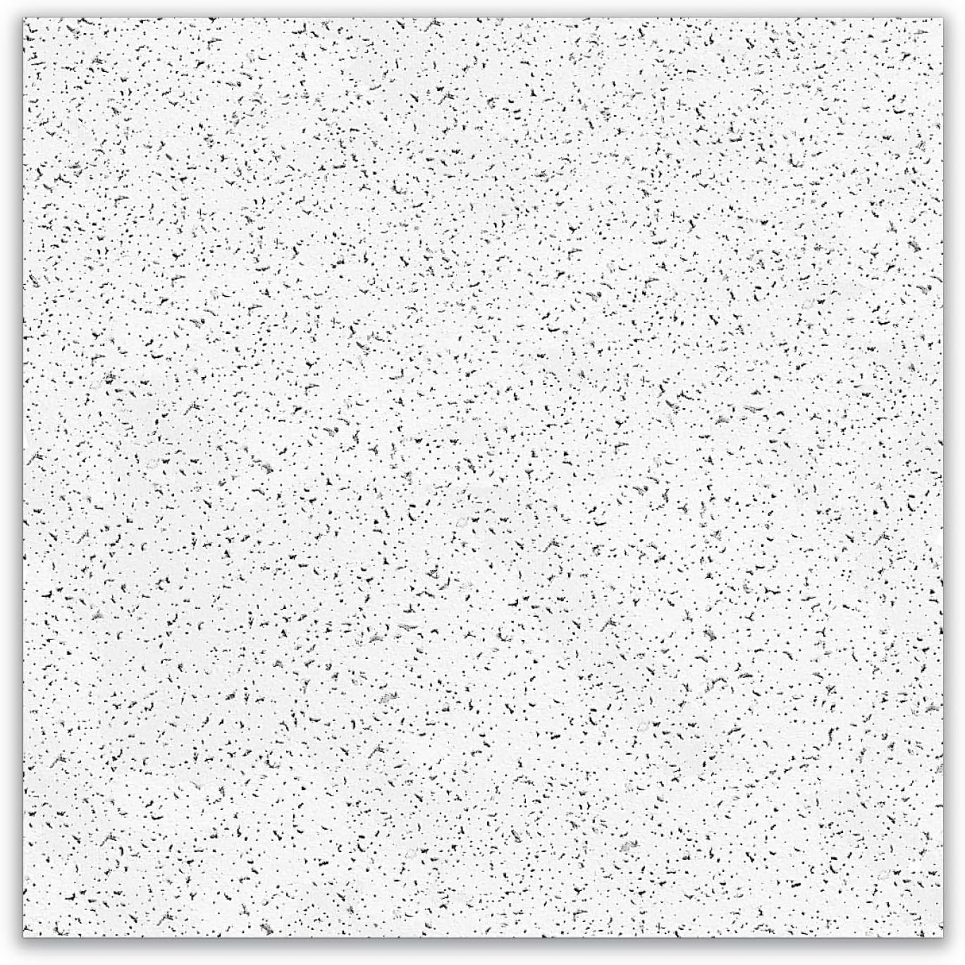 Armstrong Ceiling Tiles; 2x2 Ceiling Tiles - 16 pcs White; Acoustic Ceilings for Suspended Ceiling Grid; CORTEGA 770