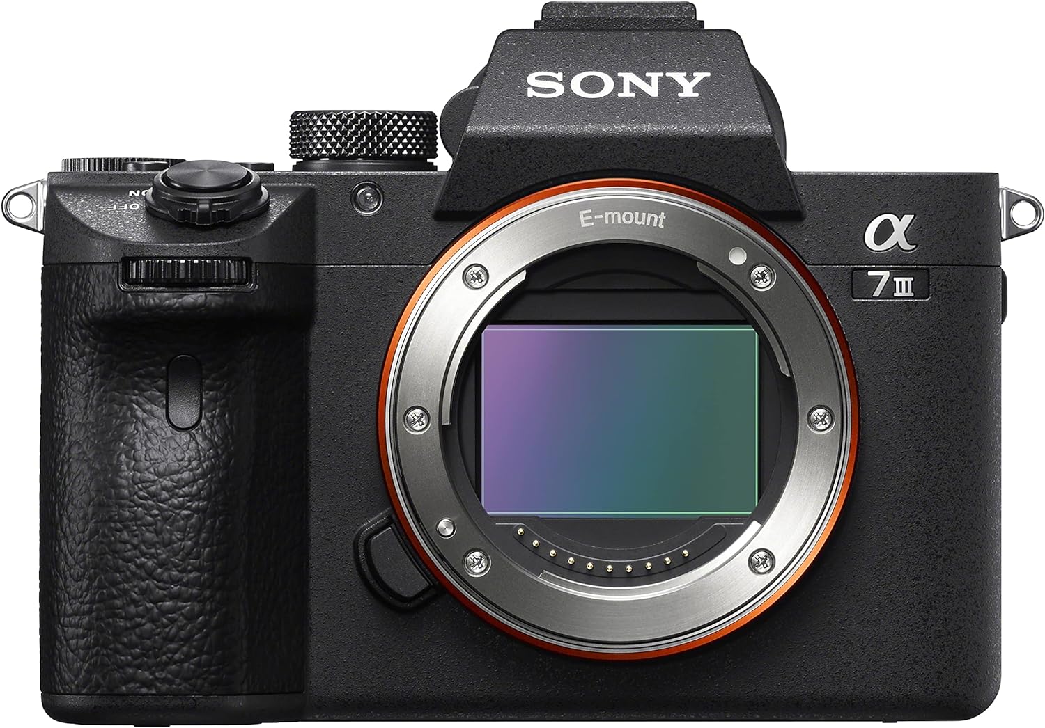 Sony Alpha 7 III | Full-Frame Mirrorless Camera ( Fast 0.02s AF, 5-axis in-body optical image stabilisation, 4K HLG, Large Battery Capacity ), Black