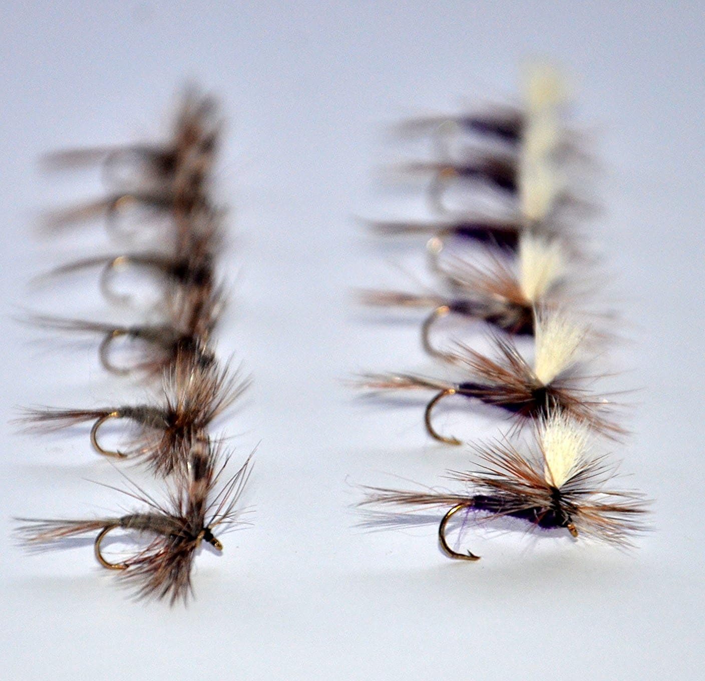 Outdoor Planet 12 Pieces Top Rating Dry/Nymph/Streamer Fly Fishing Flies Trout Fly Assortment