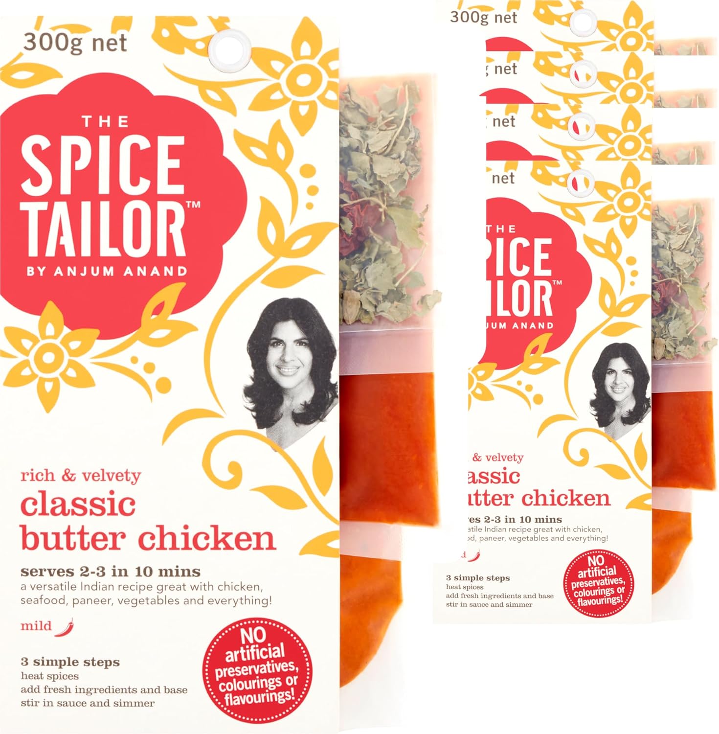 Indian Meal Kits (Classic Butter Chicken, Pack of 5)